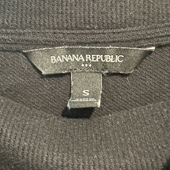Banana Republic Cowl Neck Ribbed Sweater - Black, Size Small - Picture 2 of 7